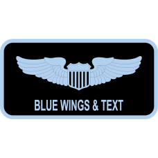 Image for 326 AS Blacked-Out Inverted Name Tag