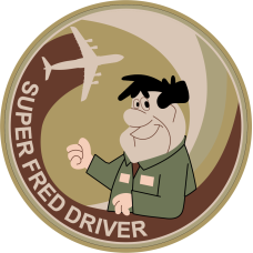 Image for 9 AS Super Fred Driver Subdued Patch
