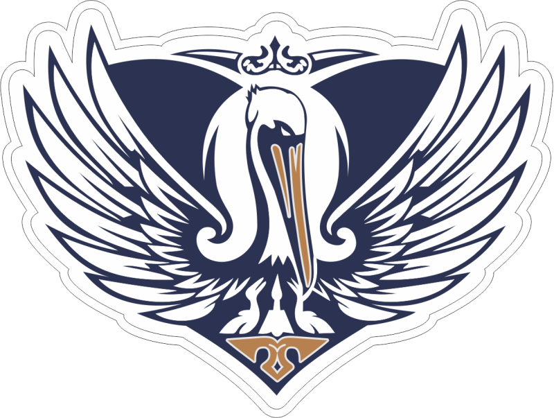 9 AS Pelican Embroidered Patch