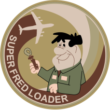 Image for 9 AS Flintstone Fred Loader Subdued PVC Patch