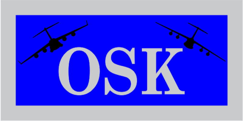 436 OSS Blue OSK Pocket Tab