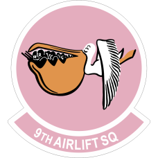 Image for 9 AS Pink Pelican Patch
