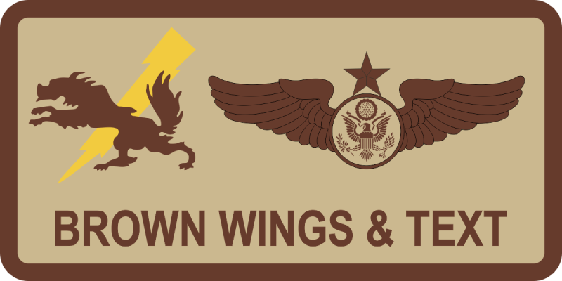 524 SOS Desert Hound Name Tag 