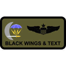 Image for 919 SOSS Parachute/Sword/Moon Name Tag