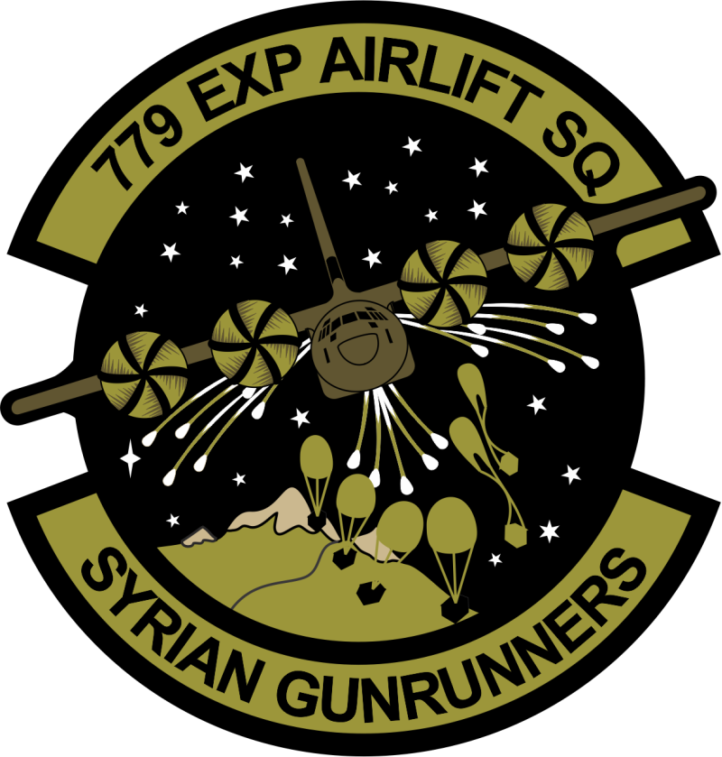 779 EAS 40 EAS Syrian Gunrunners OCP PVC Patch