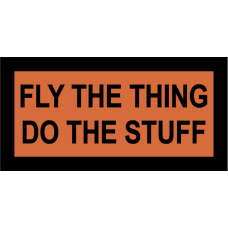 Image for 418 FLTS Fly The Thing Pocket Tab