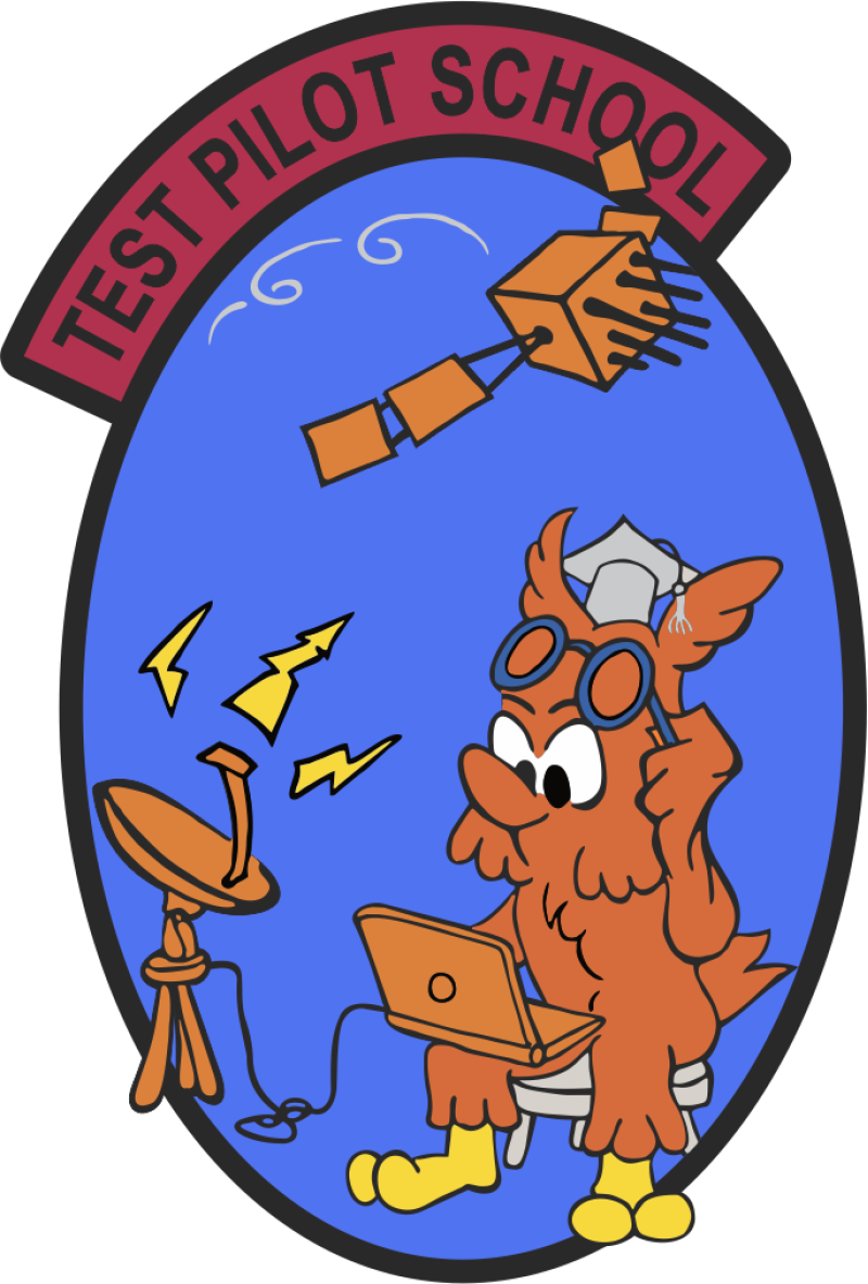 Test Pilot School Owl PVC Patch