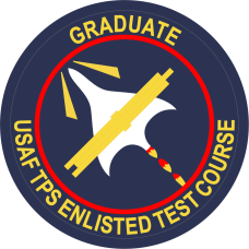 Image for Graduate USAF TPS Enlisted Test Course PVC 3.5"