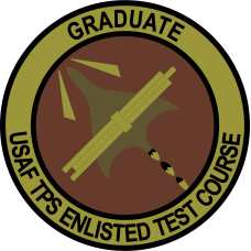 Image for Graduate USAF TPS Enlisted Test Course OCP Patch 3.5"