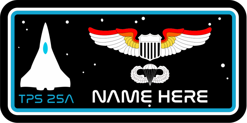 TPS Class 25A Name Tag