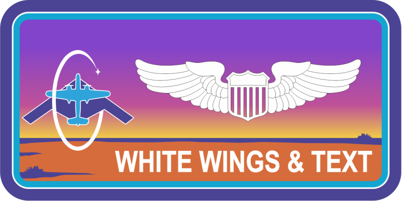 TPS Class 25B Sunset Name Tag