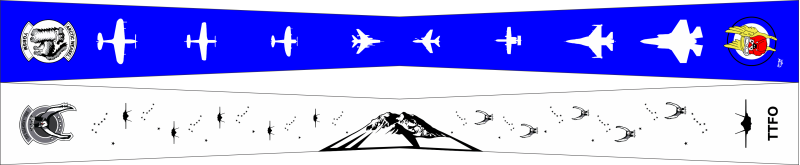 355 FS Flight Scarf, Eielson AFB