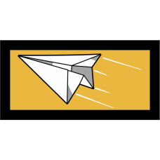 Image for 168 ARS Paper Airplane Pocket Tab