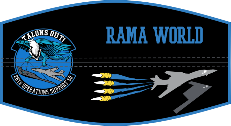 28 OSS Visor Cover, Ellsworth AFB