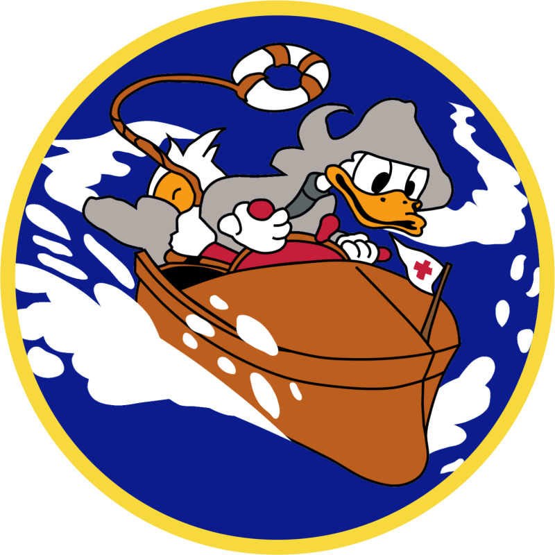211 RQS Heritage Donald Duck Patch