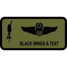 Image for 37 HS OD Green UH-1 Name Tag