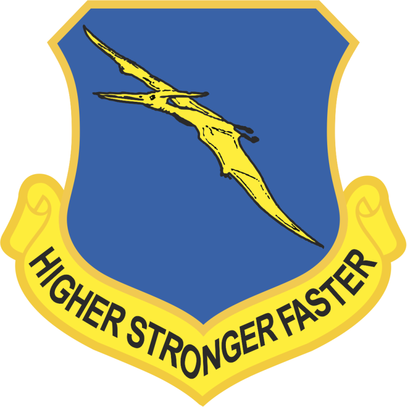 92 OG WWII Blue Sticker