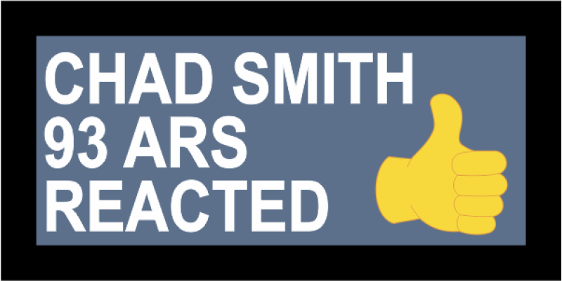 93 ARS Chad Smith Reacted Pocket Tab