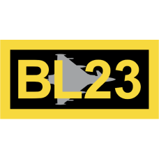 Image for RAF Coningsby XI Fighter Sq Black/Yellow Pocket Tab