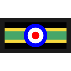 Image for RAF Coningsby XI Fighter Sq Roundel Blue/White & Red Pocket Tab