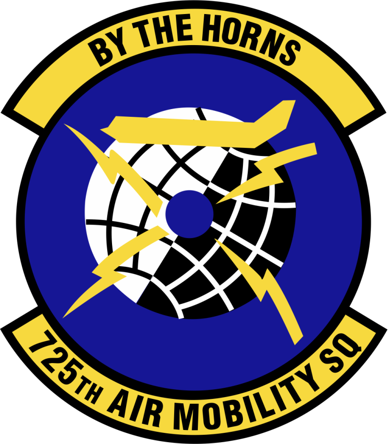 725 AMS By The Horns Full Color Patch