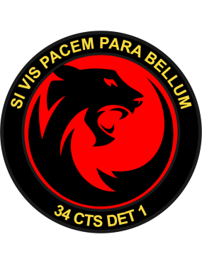 Image for 34 CTS Det 1 Full Color Patch