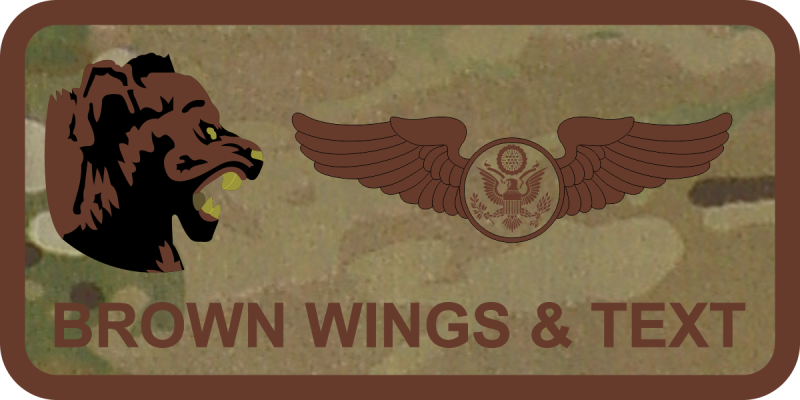 HQ PACAF IG Bearcat OCP Name Tag