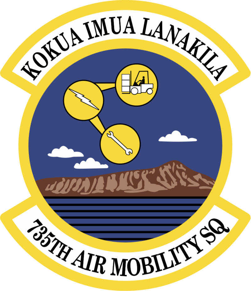 735 AMS Kukua Imua Patch