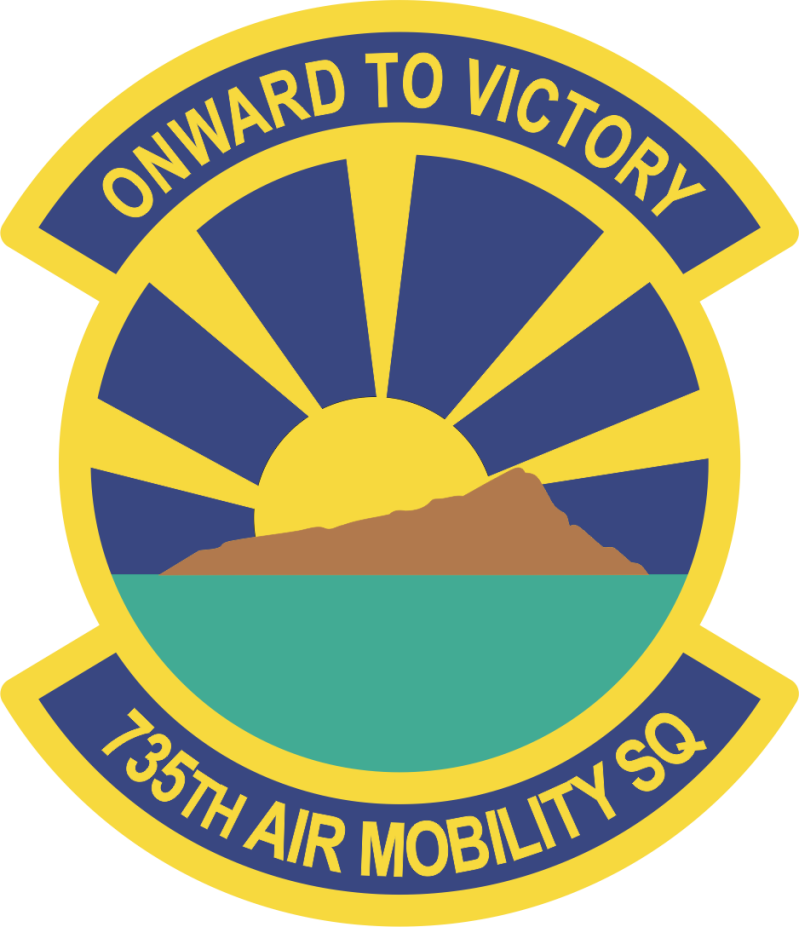 735 AMS Onward To Victory Patch