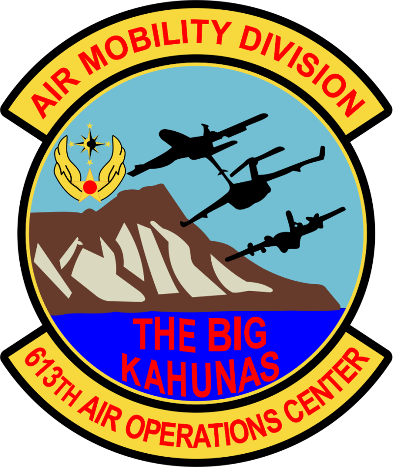 613 AOC The Big Kahunas Full Color Patch