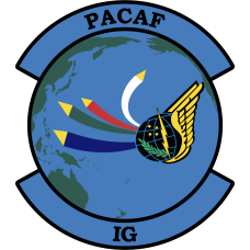 Image for HQ PACAF IG Inspector General Full Color Patch