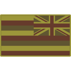 Image for 204 AS Hawaiian Flag Reversed OCP Patch PVC
