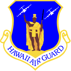Image for 204 AS King Kamehameha Hawaii Air Guard Full Color Patch PVC