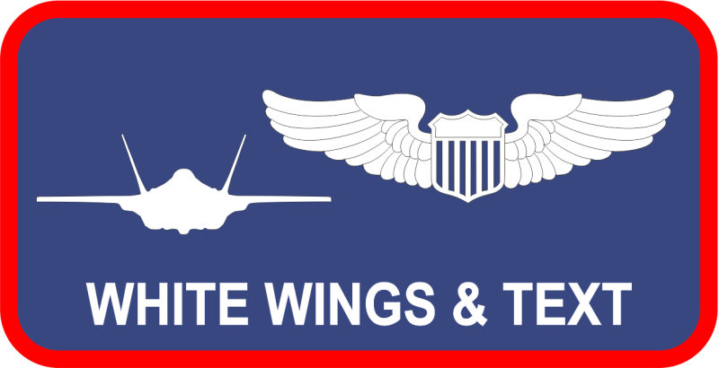 F-35A Demo Team Head-On View F-35 Name Tag