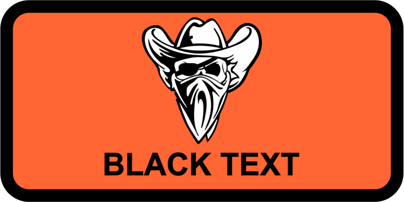 514 FLTS Cowboy Name Tag