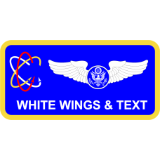 Image for 586 FLTS Orbiting Logo Name Tag