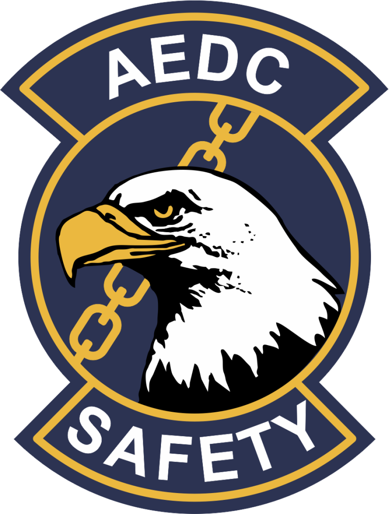 704 TG AEDC  Safety Full Color Patch