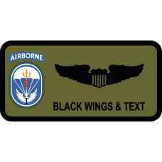 Image for HQ SOCSOUTH OD Green Name Tag