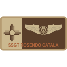 Image for Host Nation Rider Program Desert Name Tag