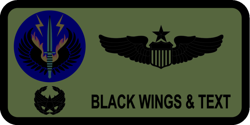 AFSOC SOACS Name Tag 