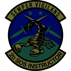 Image for 2 SOS Subdued Green Patch Instructor