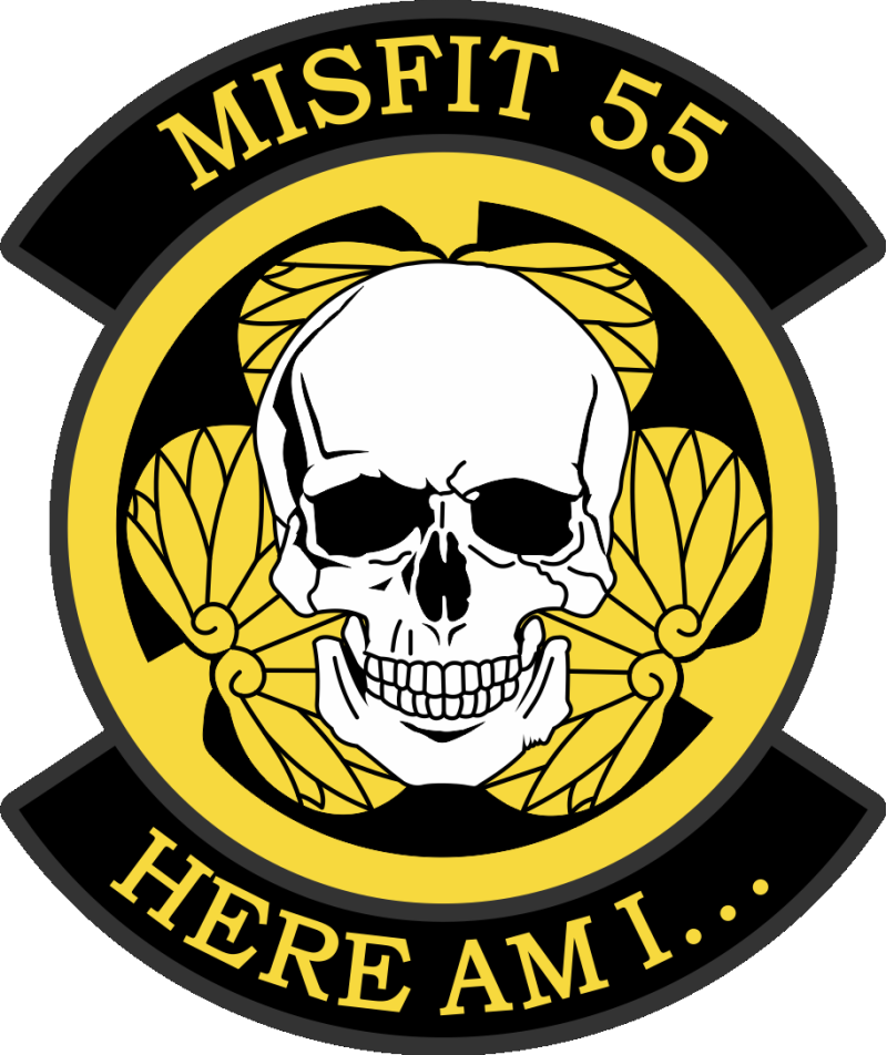 15 SOS Misfit 55 Full Color Patch