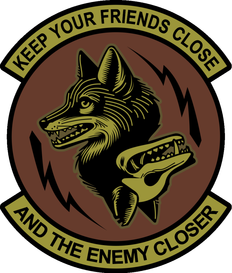 39 IOS Fox Keep Your Friends Close Patch