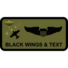 Image for 492 SOW OD Green Name Tag