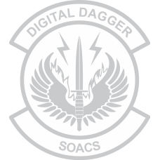 Image for AFSOC SOACS 20" White Sticker