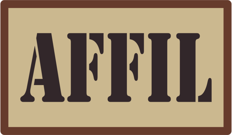 AFFIL Duty Job Patch Desert