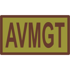 Image for AVMGT OCP Bagby Green Duty Job Patch 3.25"