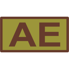 Image for 86 AES AE Duty Job Patch OCP Solid Colors
