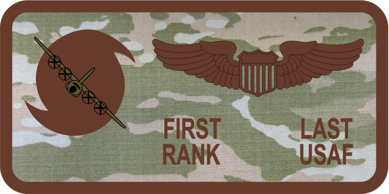 53 WRS Hurricane Hunters OCP Name Tag 