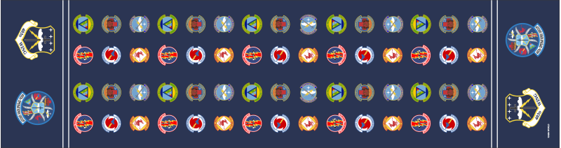 403 OG Flight Scarf, Keesler AFB